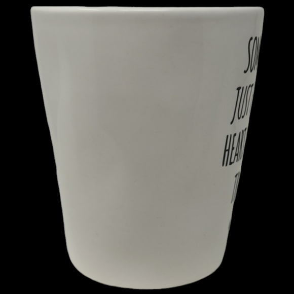 SOME THINGS JUST FILL YOUR HEART WITHOUT TRYING DOG/CAT PAW PRINT MUG/CUP BY DEI - Picture 2 of 9